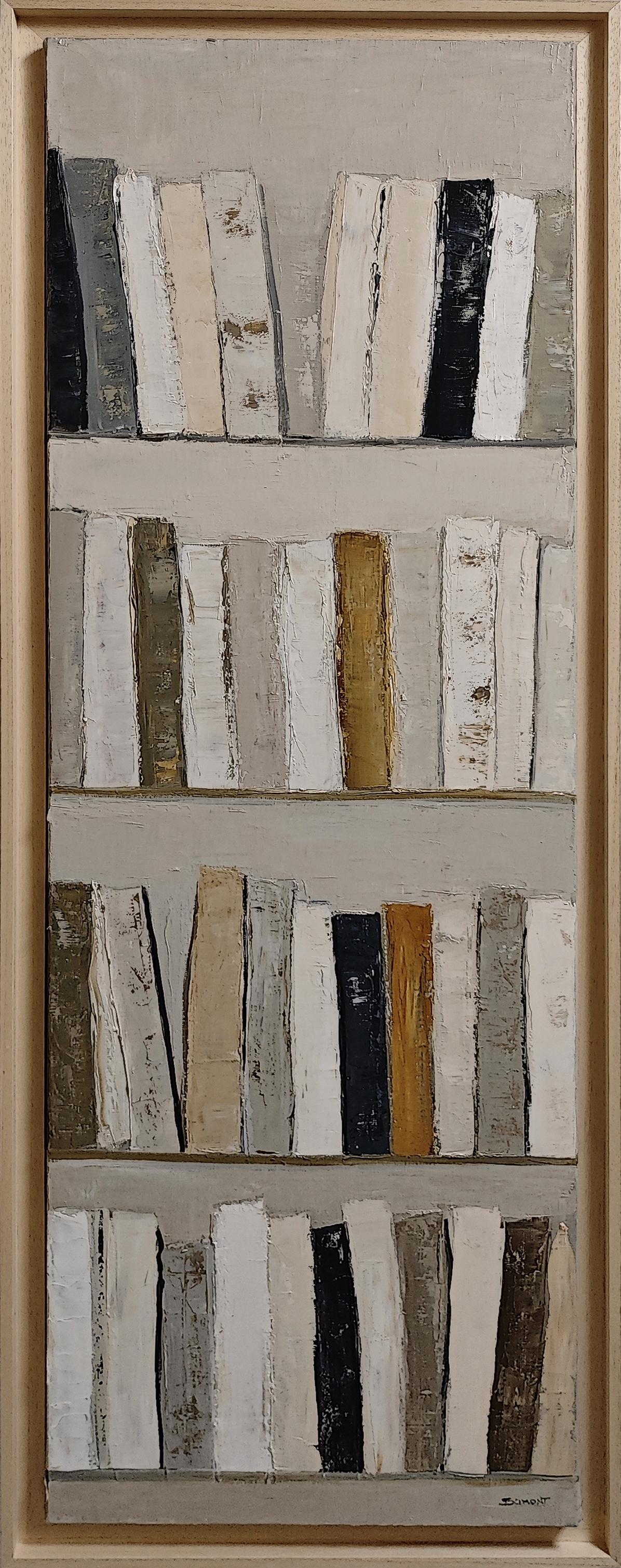 DIMENSIONE TELAIO:  127 x 141 cm (50 x 55.51 in)
Scegli il colore della cornice: Wood o nero
Ogni pezzo misura 120 x 40 cm (circa 47,2 x 15,7 pollici).

Sophie DUMONT, artista di fama internazionale nota per i suoi dipinti a olio strutturati e