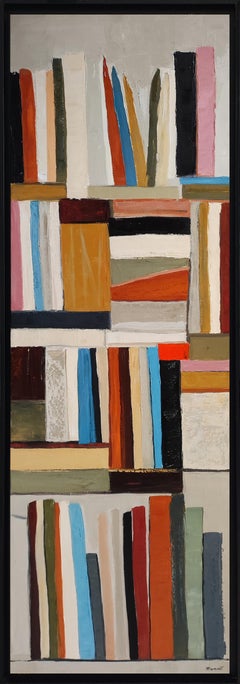 Palette de pensées, Abstracto, Biblioteca Negra, Expresionismo Contemporáneo, Óleo