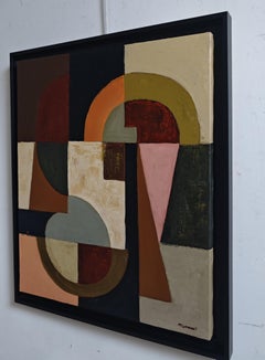 Passage des Volumes - Pintura Geométrica Abstracta Contemporánea, Arquitectónica