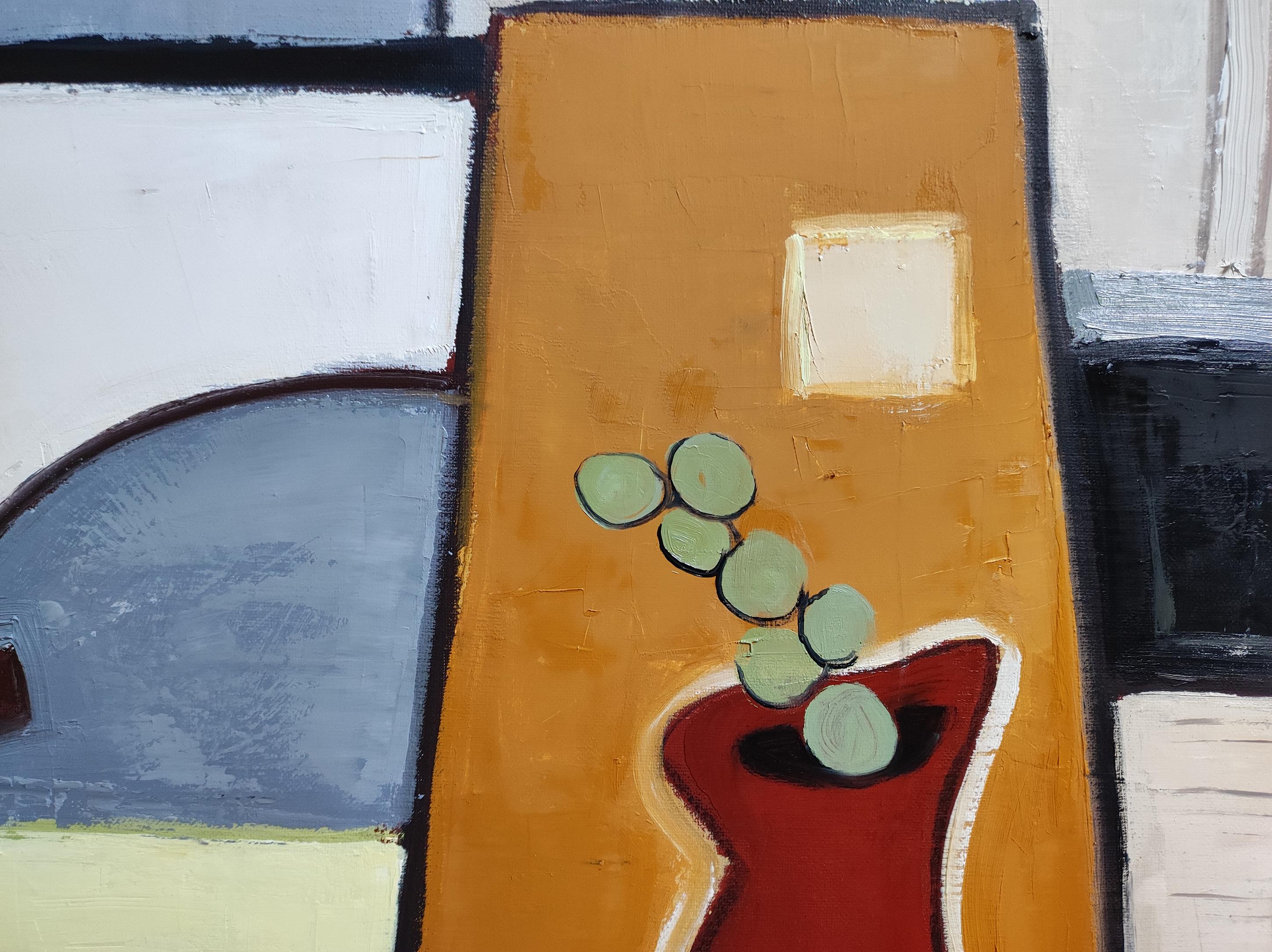 Pausa artística : Estudio A, Naturaleza muerta, Cubismo contemporáneo, Francés en venta 2