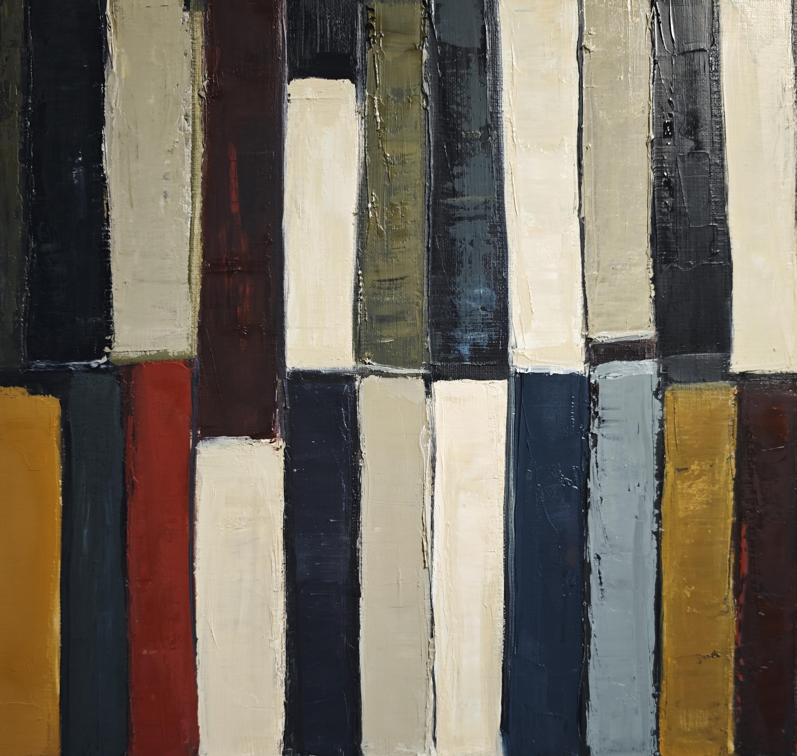About the artist:
Sophie Dumont is a French contemporary painter known for her rich, layered oil paintings that blend abstraction and symbolism. Born in Paris in 1964, she has lived in the Caribbean, Spain, and Morocco before settling in Normandy,