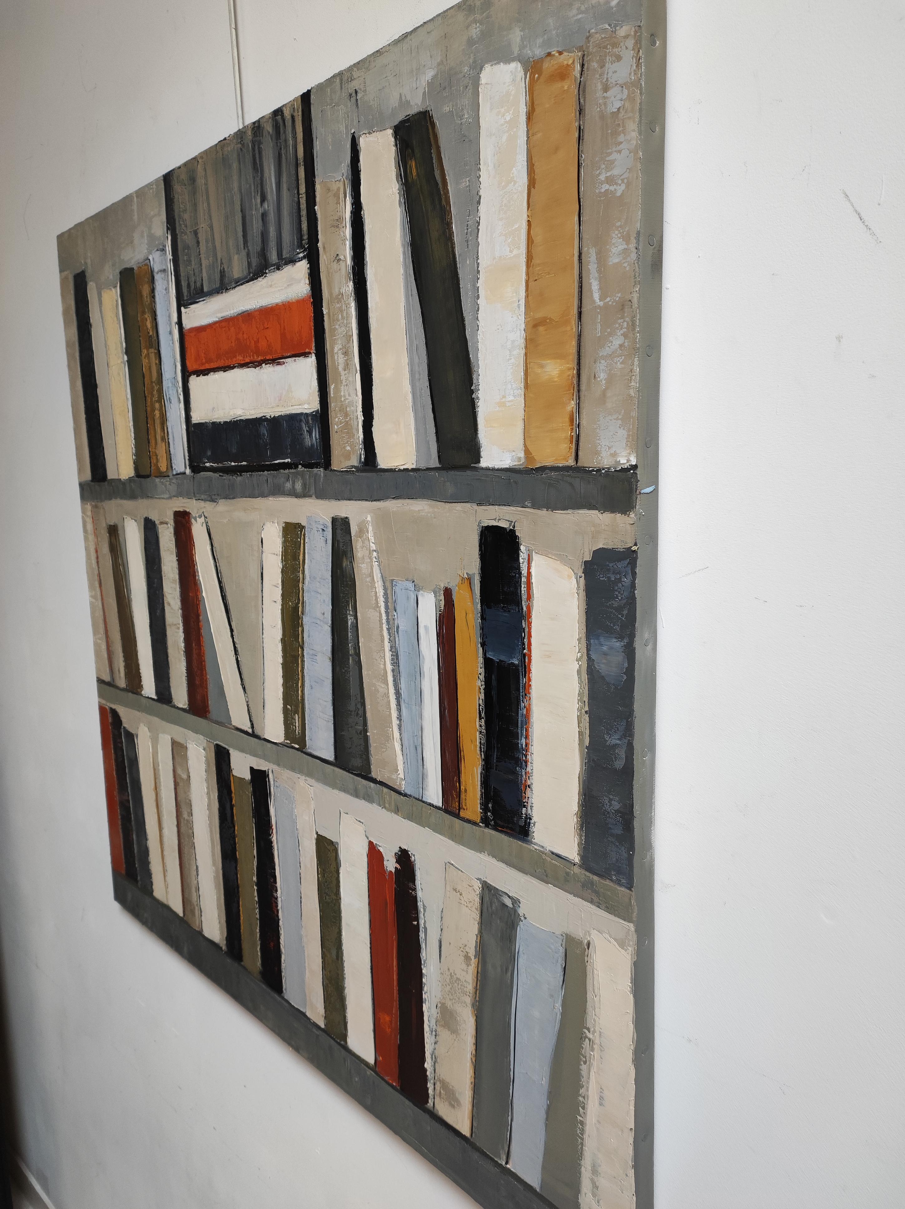 Creato da un artista francese contemporaneo riconosciuto per il suo approccio raffinato alla materia e all'astrazione, questo dipinto riflette una profonda esplorazione della memoria, del silenzio e del tempo attraverso il linguaggio della texture.