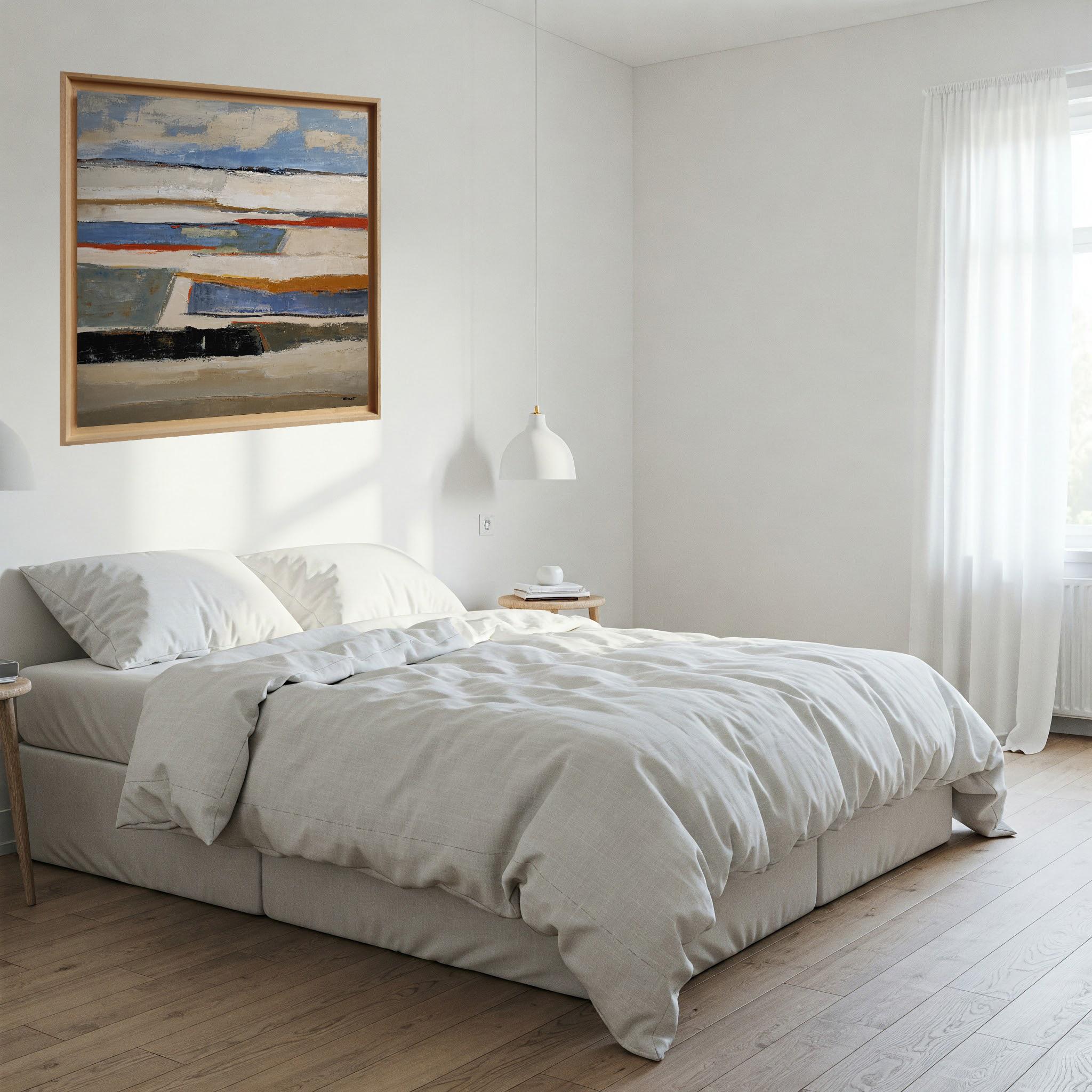 Reflets d'ailleurs Paesaggio astratto, Campagna, Contemporaneo, Moderno Francese in vendita 6