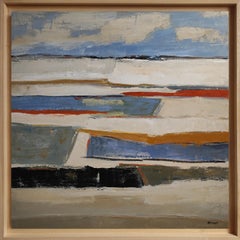 Reflets d'ailleurs Abstract Landscape, Countryside, Contemporary, Modern French