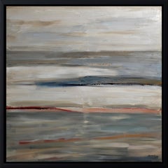 Reflts suspendus - Minimalismo astratto, Pittura ad olio, Mare, Arte contemporanea