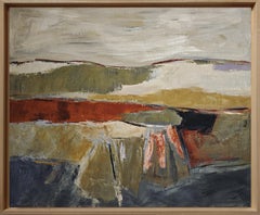 Stratum- Paesaggio astratto, Espressionismo, Pittura a olio, Contemporaneo