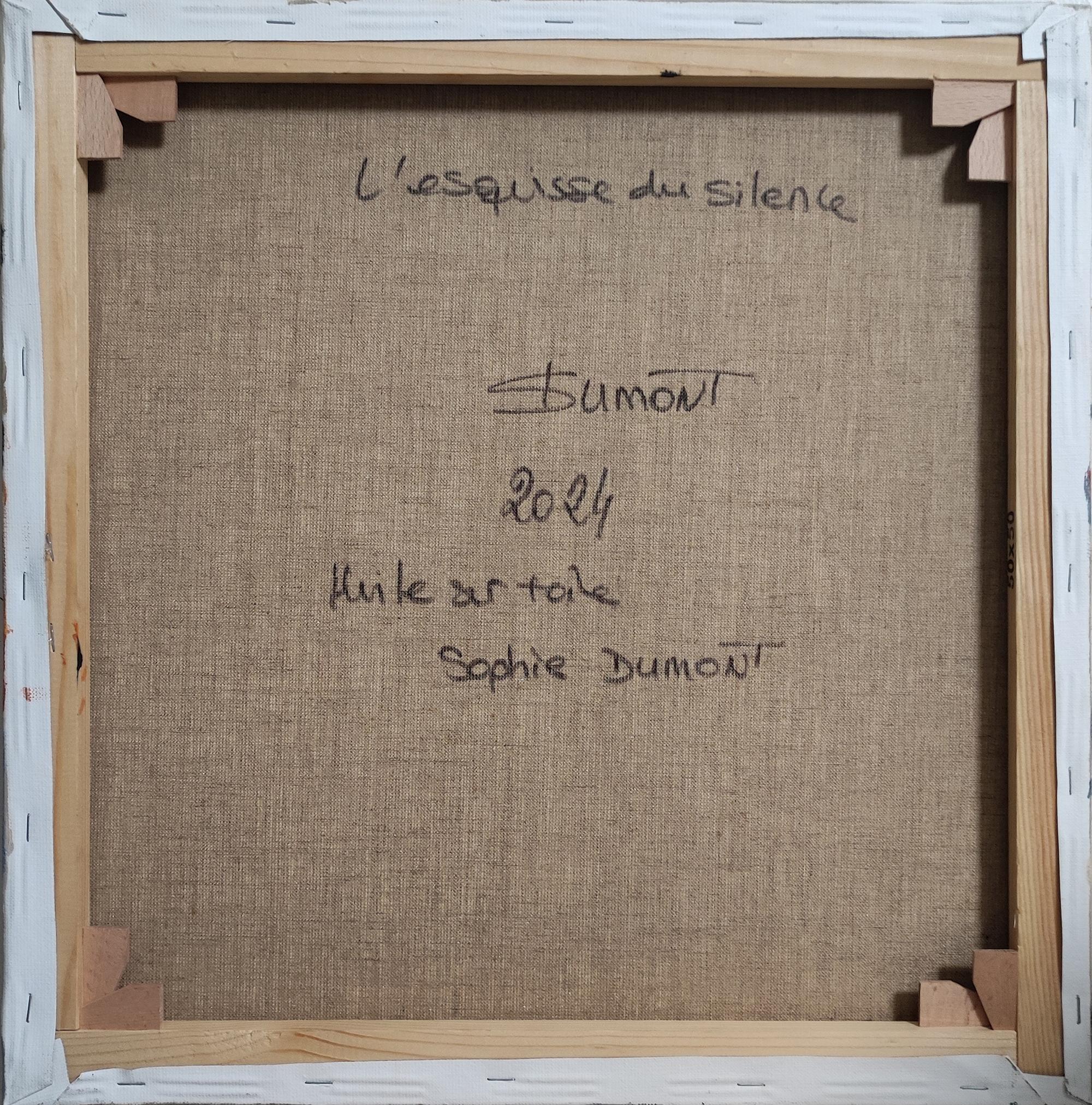 Silenzio, Paesaggio espressionista, Francese, Moderno, Olio su tela, Contemporaneo in vendita 2