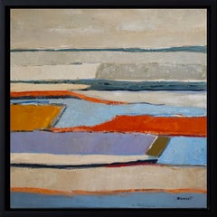Silencio, Paisaje expansionista, Francés, Moderno, Óleo sobre lienzo, Contemporáneo