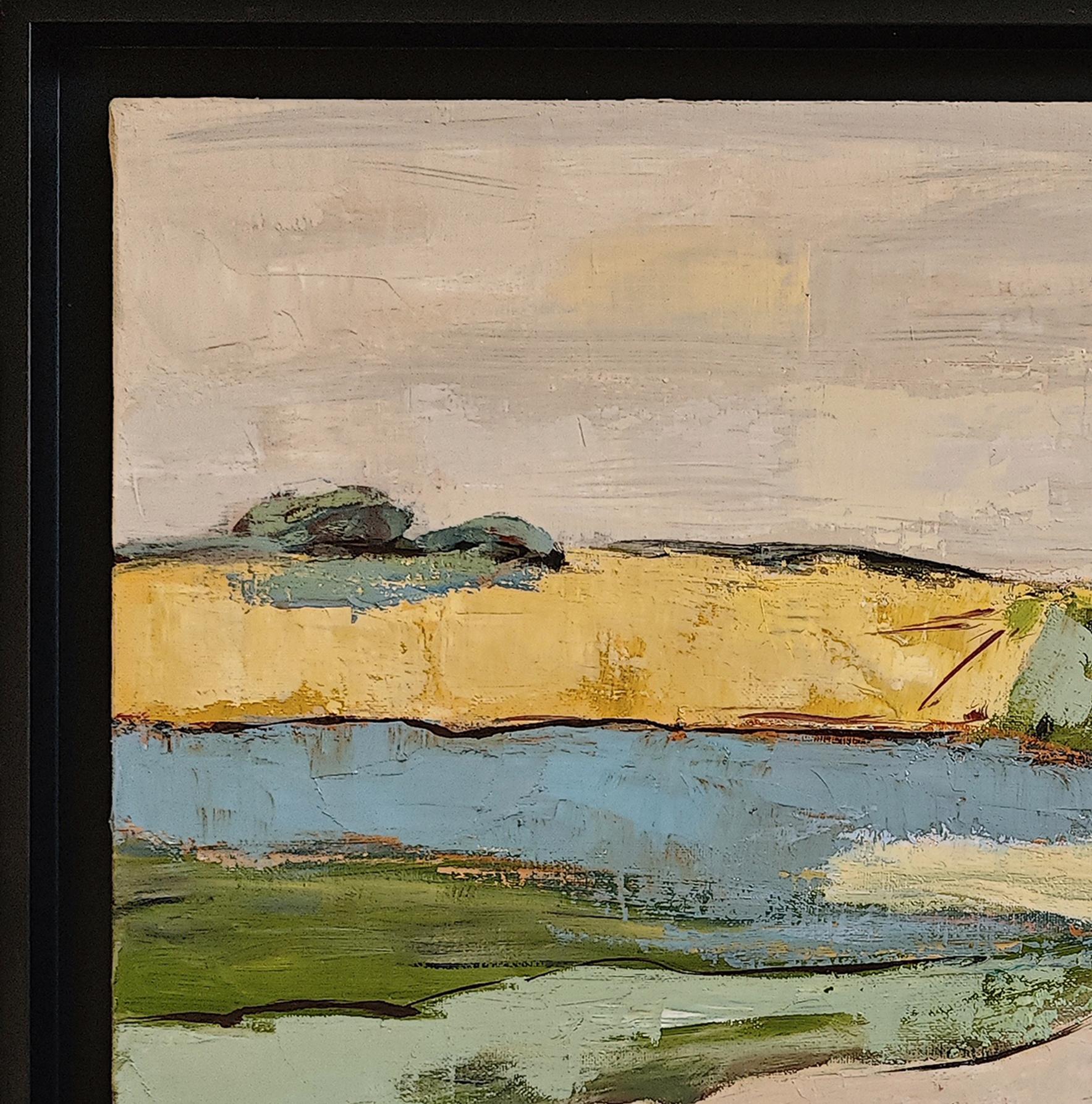 Sillons de lumiere, Paesaggio astratto, Campagna, Contemporaneo, Moderno 11