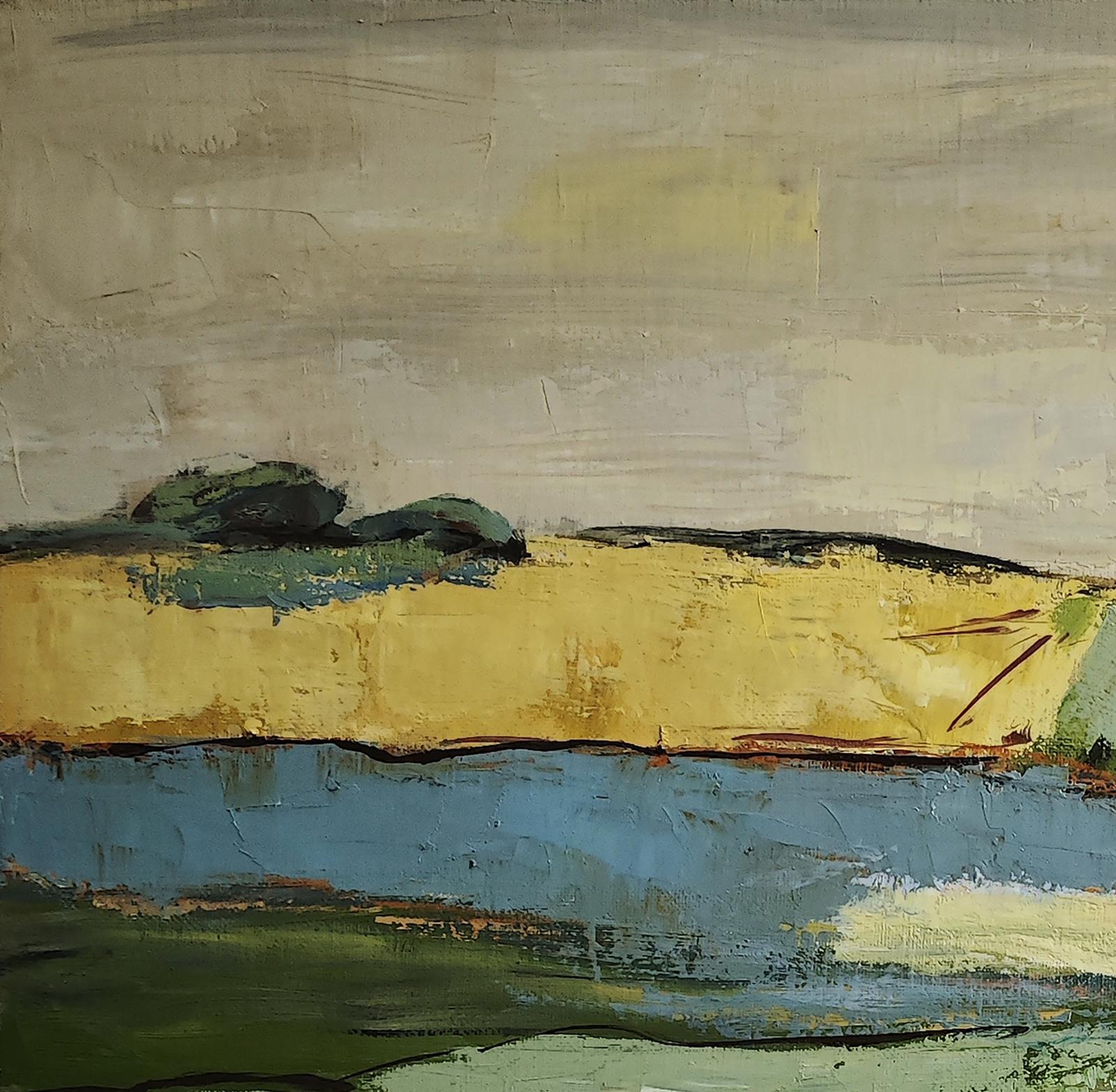 Sillons de lumiere, Paesaggio astratto, Campagna, Contemporaneo, Moderno 1