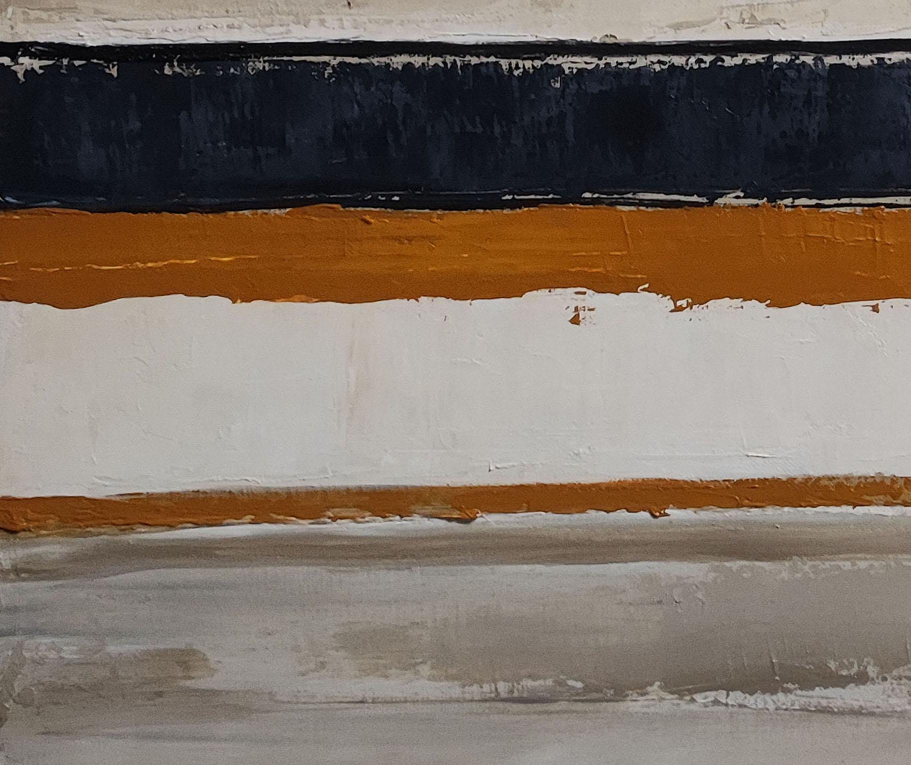 Strates Harmoniques, Astratto, Minimalismo, Olio, Paesaggio, Arte contemporanea in vendita 5