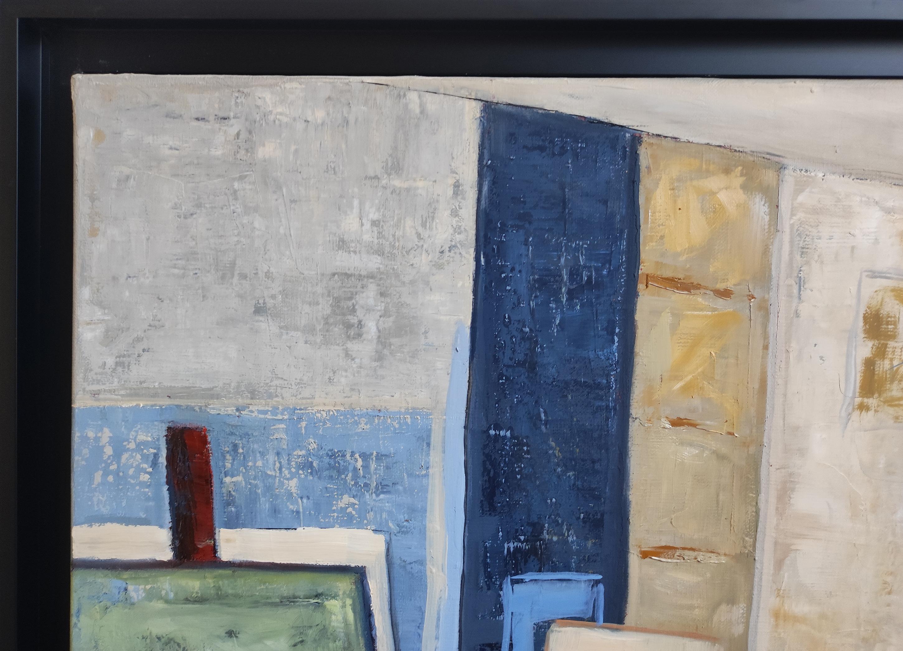 Studio 18, Astratto, Olio su tela, cContemporaneo, Espressionismo, Arte francese in vendita 1