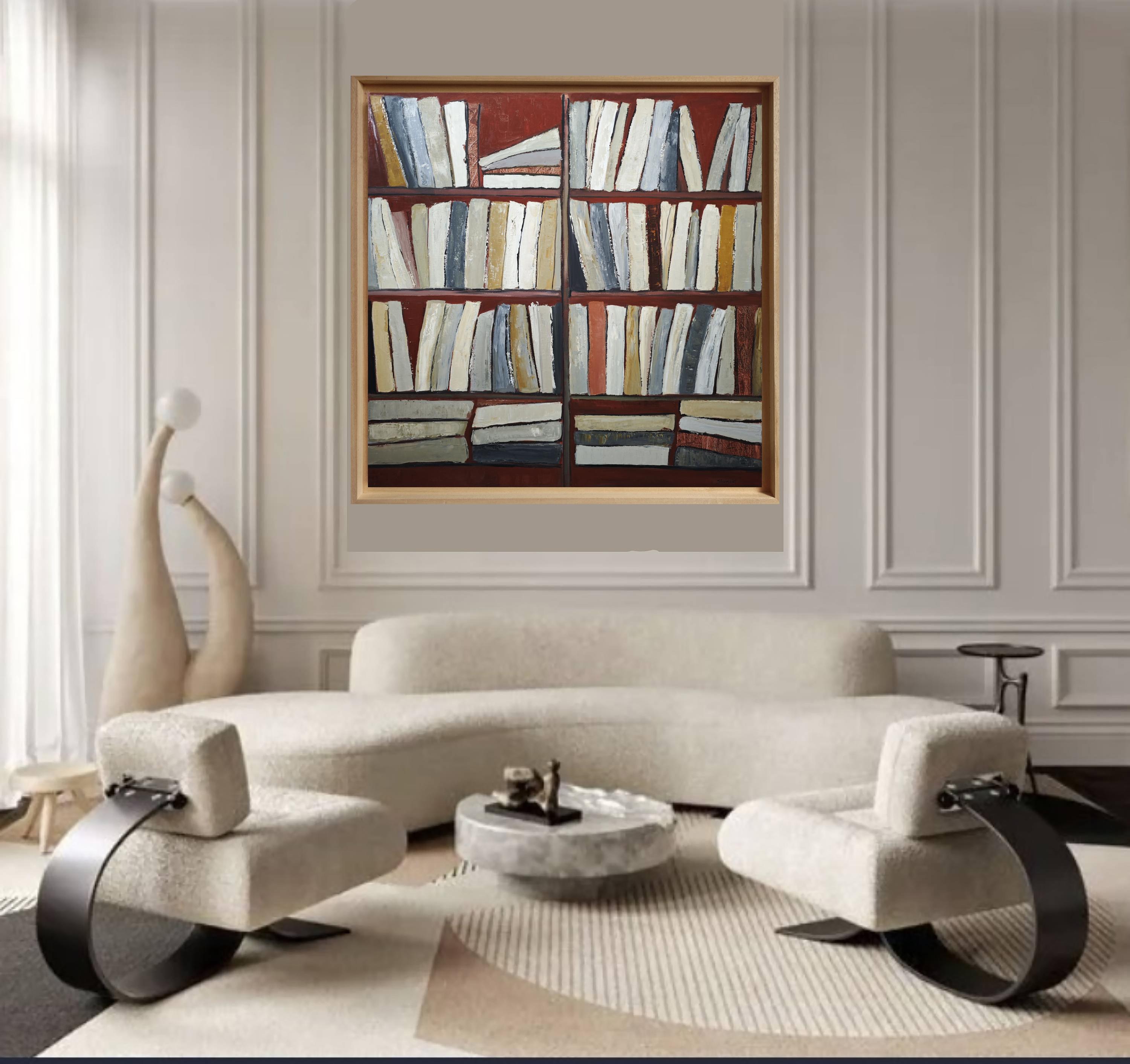 framed artwork size 107 x 107 cm (42.12 x 42.12