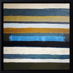 Temps mineral - Paesaggio astratto moderno - Olio originale su tela