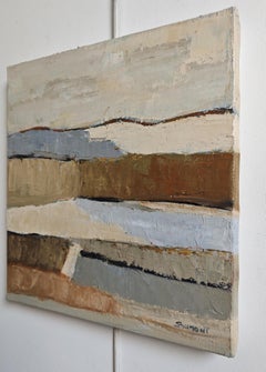 Temps suspendu, Pintura abstracta contemporánea de Sophie Dumont