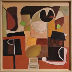 Topographie du reve, astratto geometrico, strutturato, espressionista, lirico francese