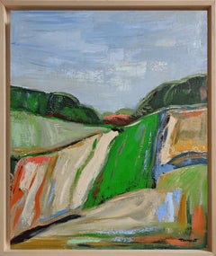 Vers la clarté, Olio su tela, Paesaggio astratto, Espressionismo, arte