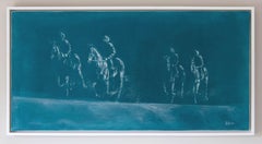 Sophie Harden, Traveling, Horse Art for Sale, Animal Art for Sale, Original Oil 