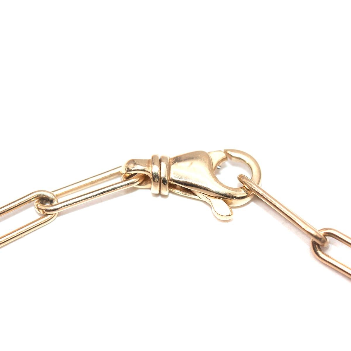 Bead Sophie Keegan Pearl Charm Gold Bracelet For Sale
