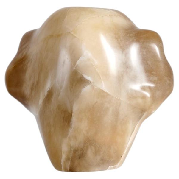 Sophie Lafont, Vase Oreille, Sculptural Alabaster Vase, France, 2024