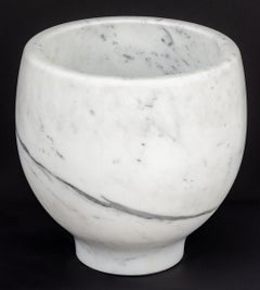Sophie LaFont White Marble Vase