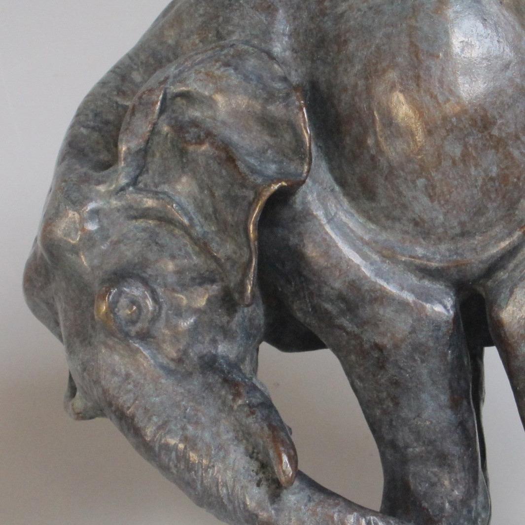 Lost wax bronze BBC (bronze Breith création 2/8)

Animal sculptor Sophie MARTIN creates from inert clay a whole living animal kingdom. She freely observes the animal and captures and interprets a movement; and places it in nature and real life with