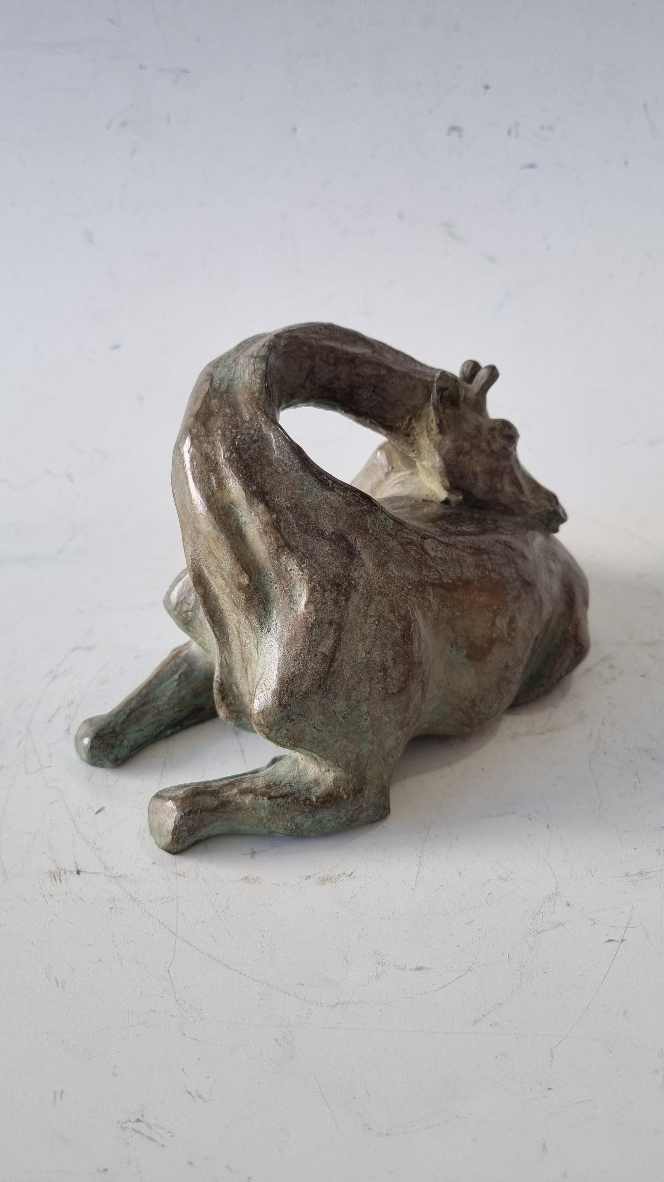 Lost wax bronze BBC (bronze Breith création 3/8)

Animal sculptor Sophie MARTIN creates from inert clay a whole living animal kingdom. She freely observes the animal and captures and interprets a movement; and places it in nature and real life with