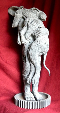 Lady Hare mit Hund III (B/14/08)