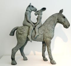 Lovers on Horseback (Maquette) (B/12/17)