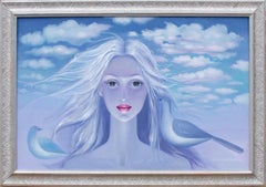2007 Pintura Princesa de las nubes de la artista de Pensilvania Sophie Statis