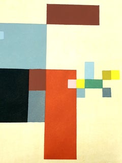 Sophie Taeuber-Arp (after) -  Composition - Pochoir