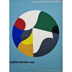 Sophie Taeuber-Arp's exhibition at the National Museum of Modern Art in 1964