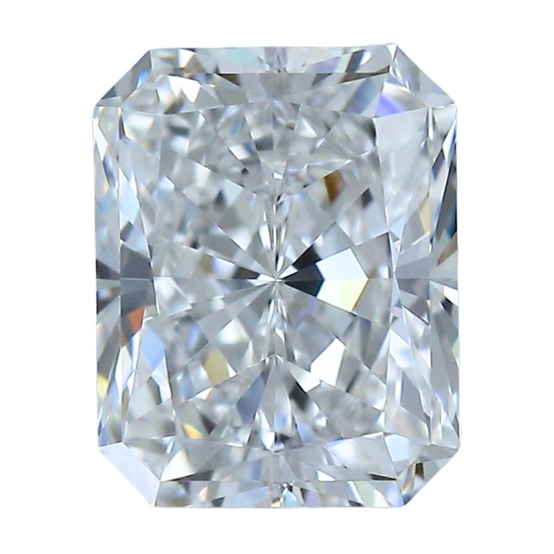 Sophisticated 0.90ct Ideal Cut Radiant Diamond - GIA Certified
