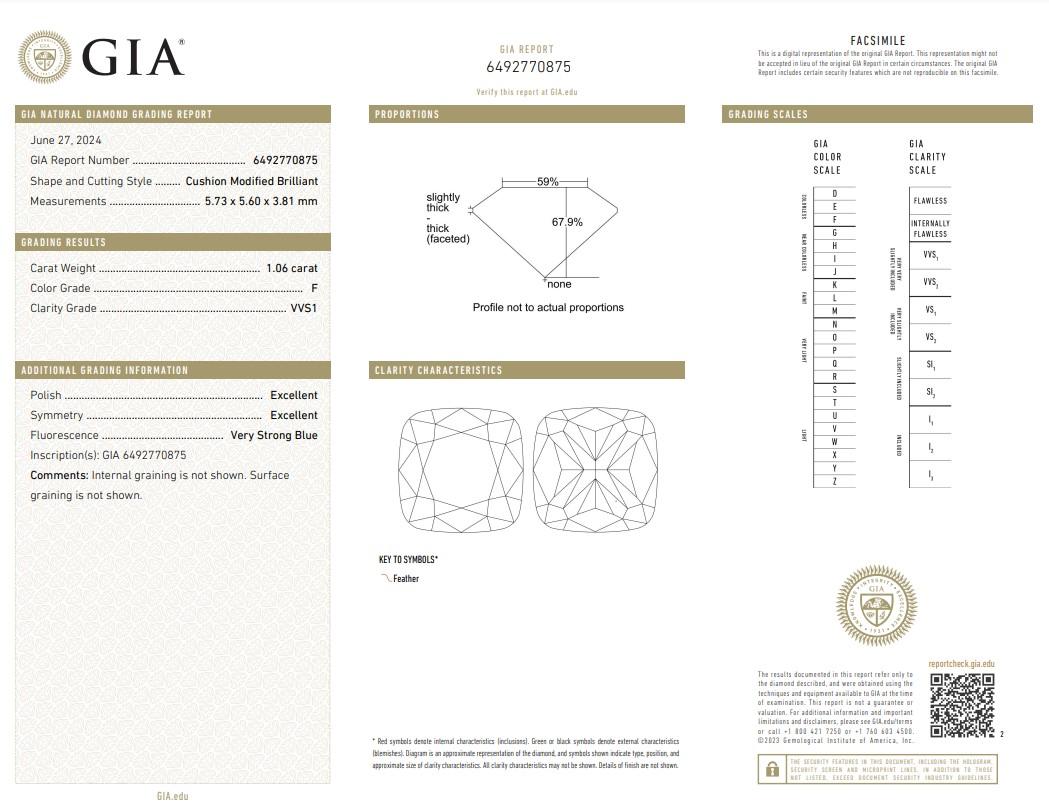 Women's Sophisticated 1.19ct Double Excellent Ideal Cut Diamond Halo Ring -GIA Certified For Sale