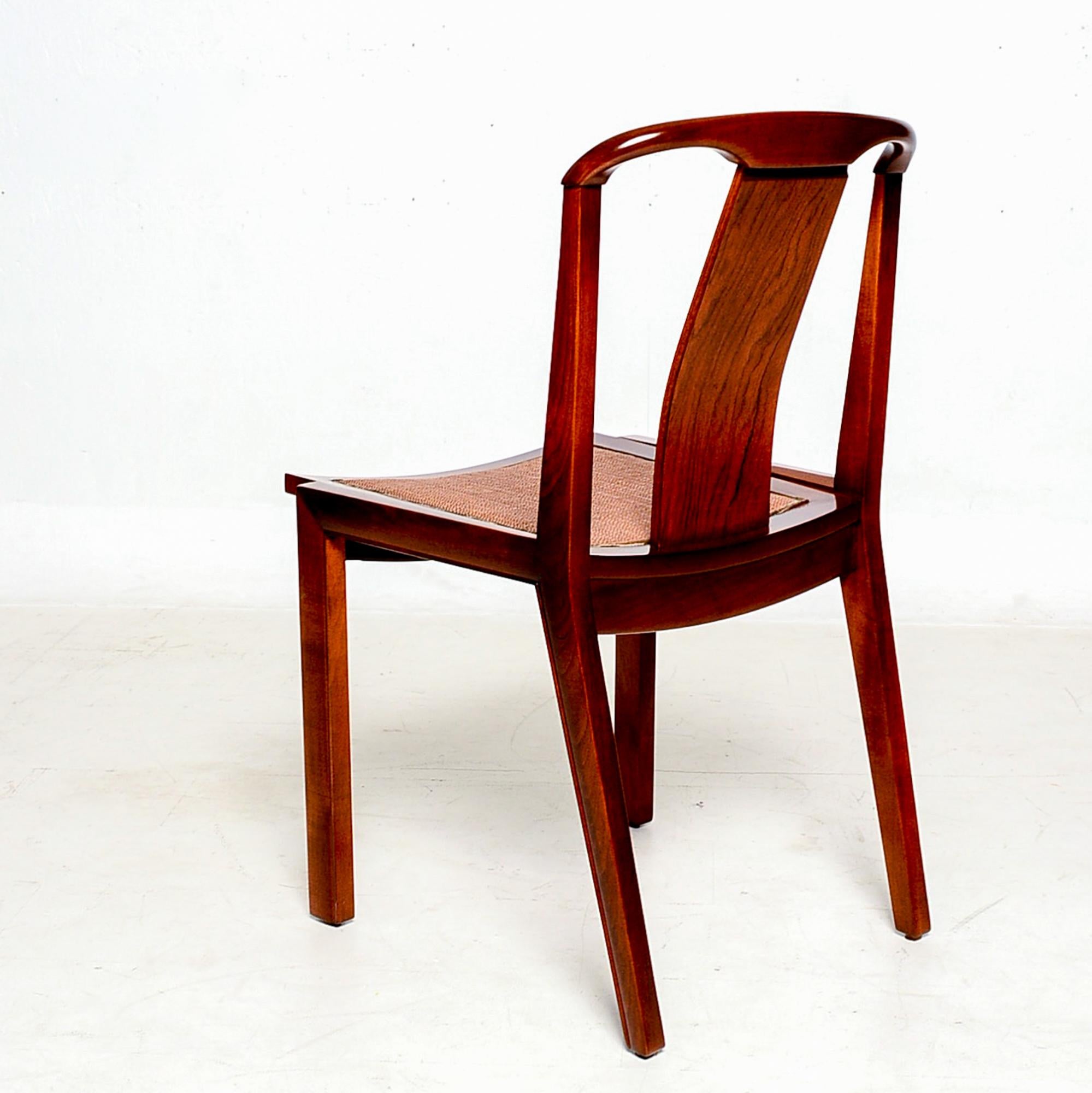 sophisticated wood chairs