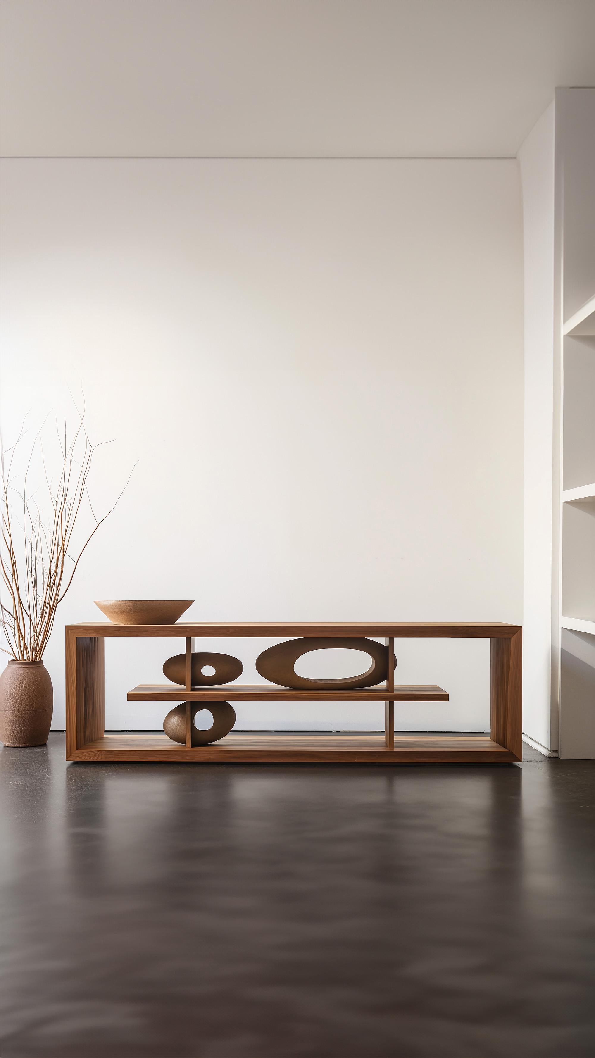 Mid-Century Modern Sophisticated Look Sideboard 3, Sereno Collection, Functional Art Sculpture For Sale