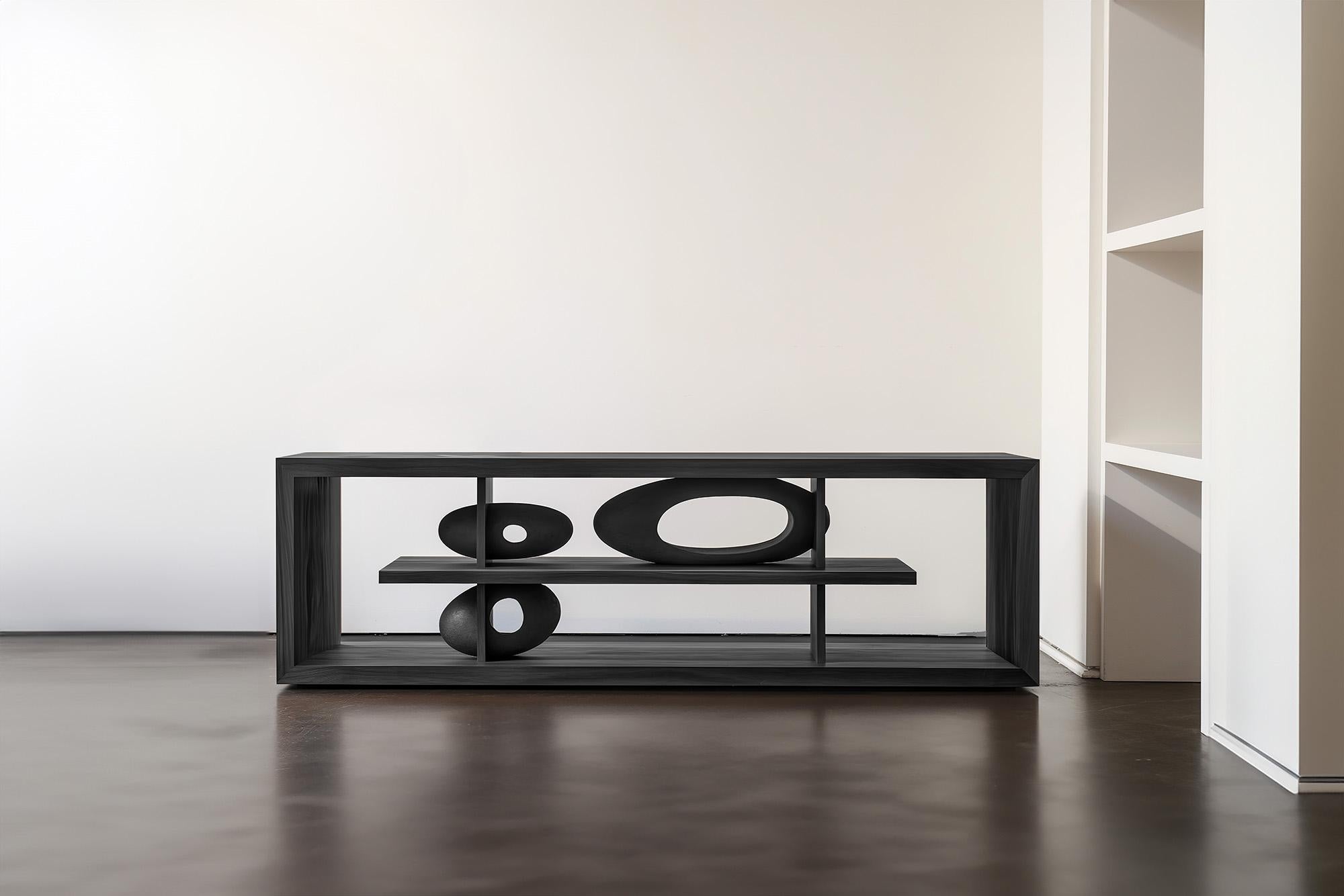 Sophisticated Look Sideboard 3, Sereno Collection, Functional Art Sculpture In New Condition For Sale In Ciudad de México, CDMX