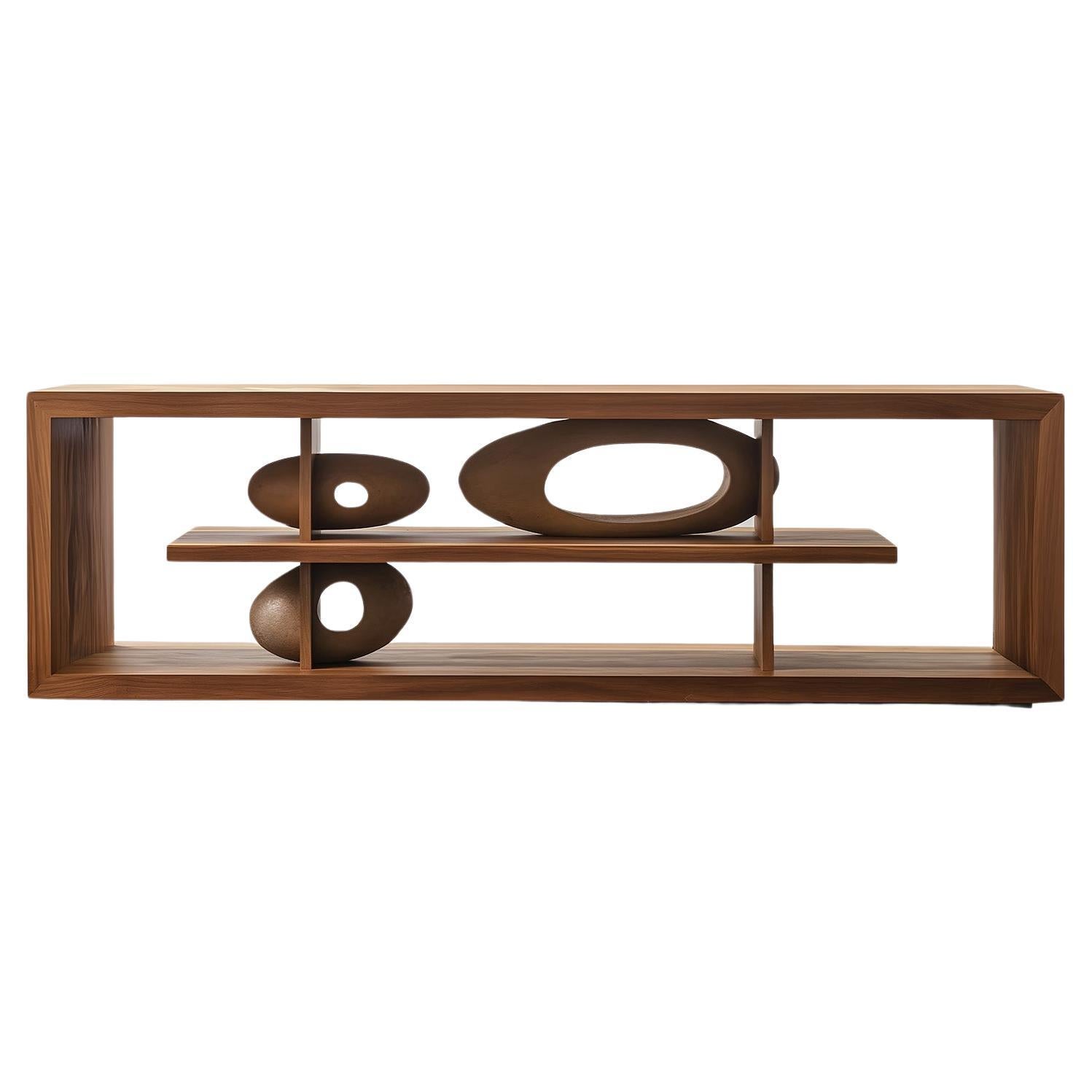 Aparador de Aspecto Sofisticado 3, Colección Sereno, Escultura de Arte Funcional