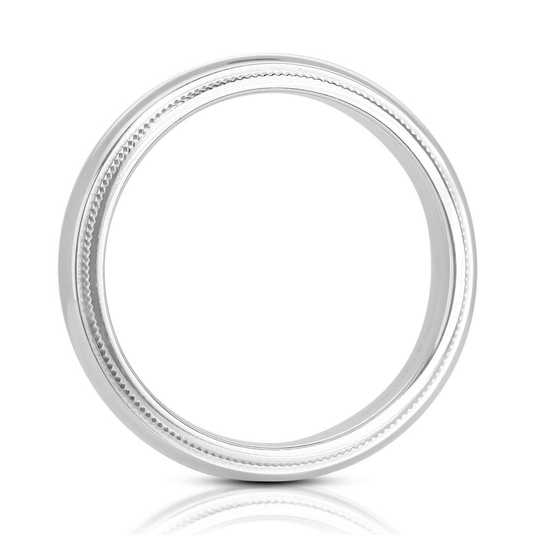 Sophisticated Platinum Ring For Sale 1