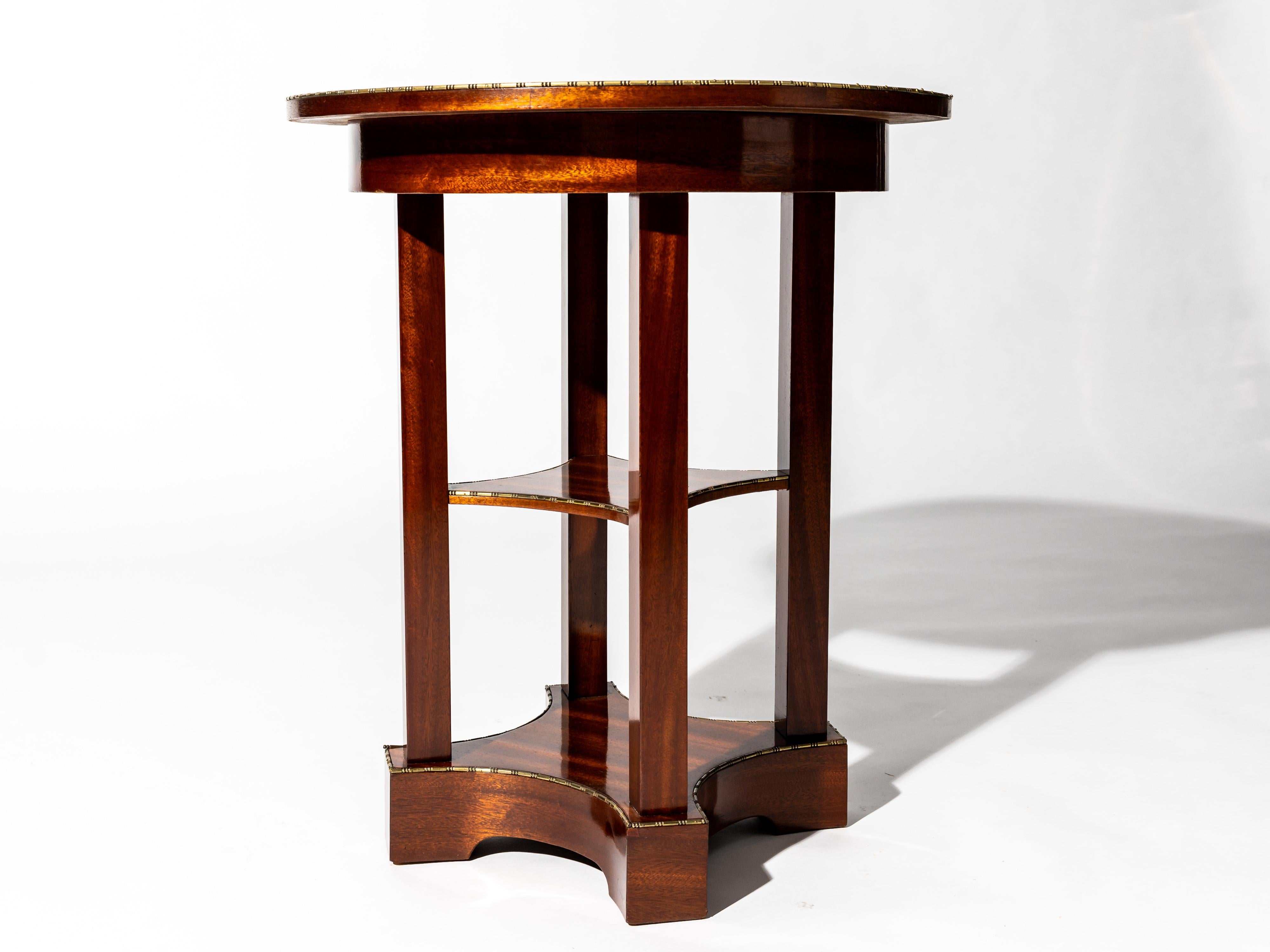 Placage Table basse d'appoint Jugendstil Art Nouveau, 1905, Vienne, Autriche en vente
