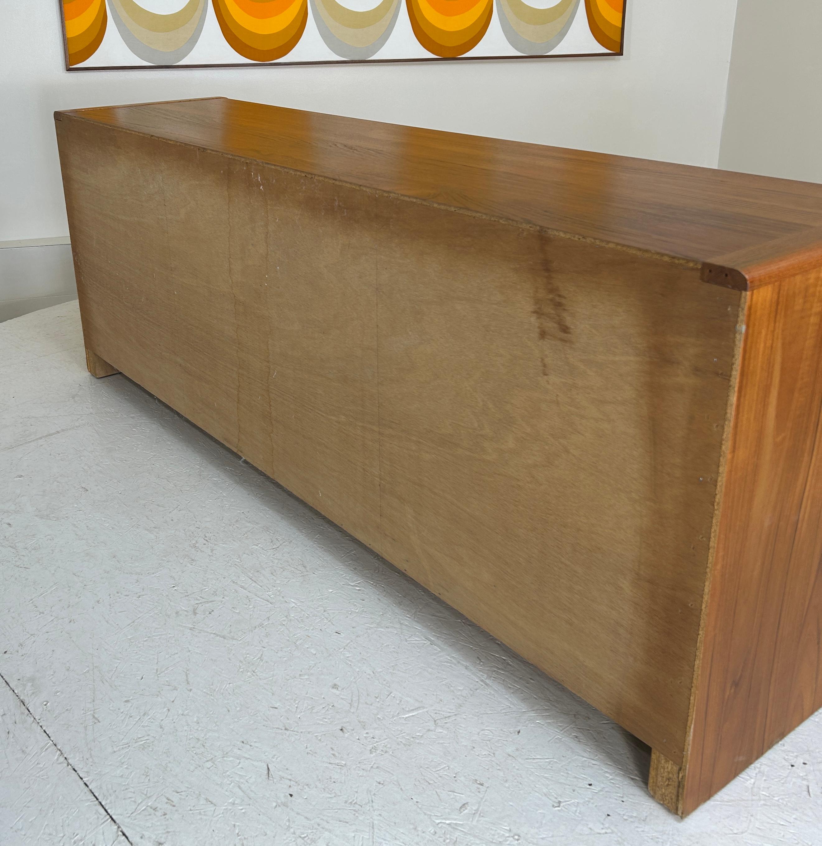 Sophisticated Teak Credenza For Sale 4