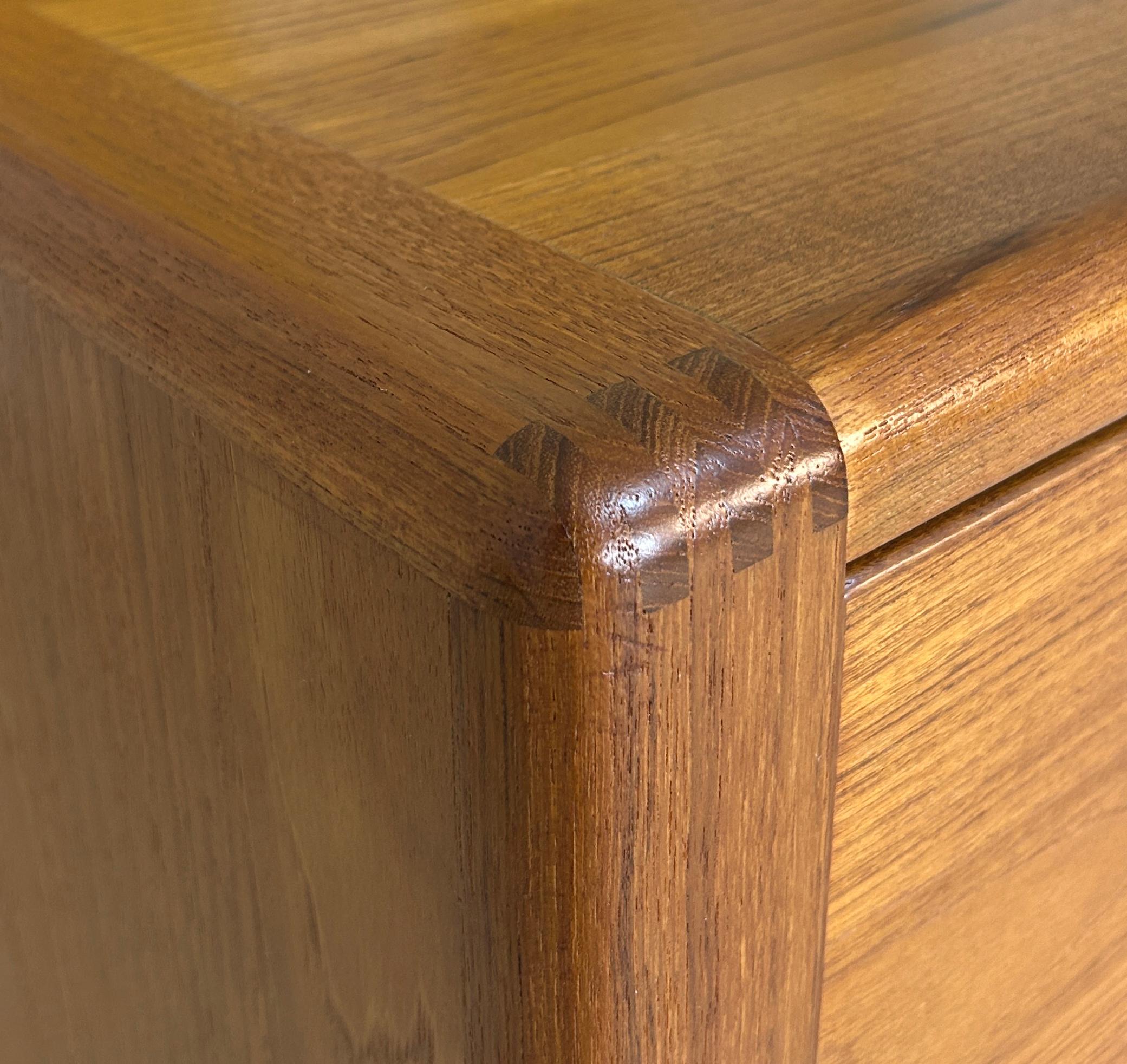 Sophisticated Teak Credenza For Sale 1