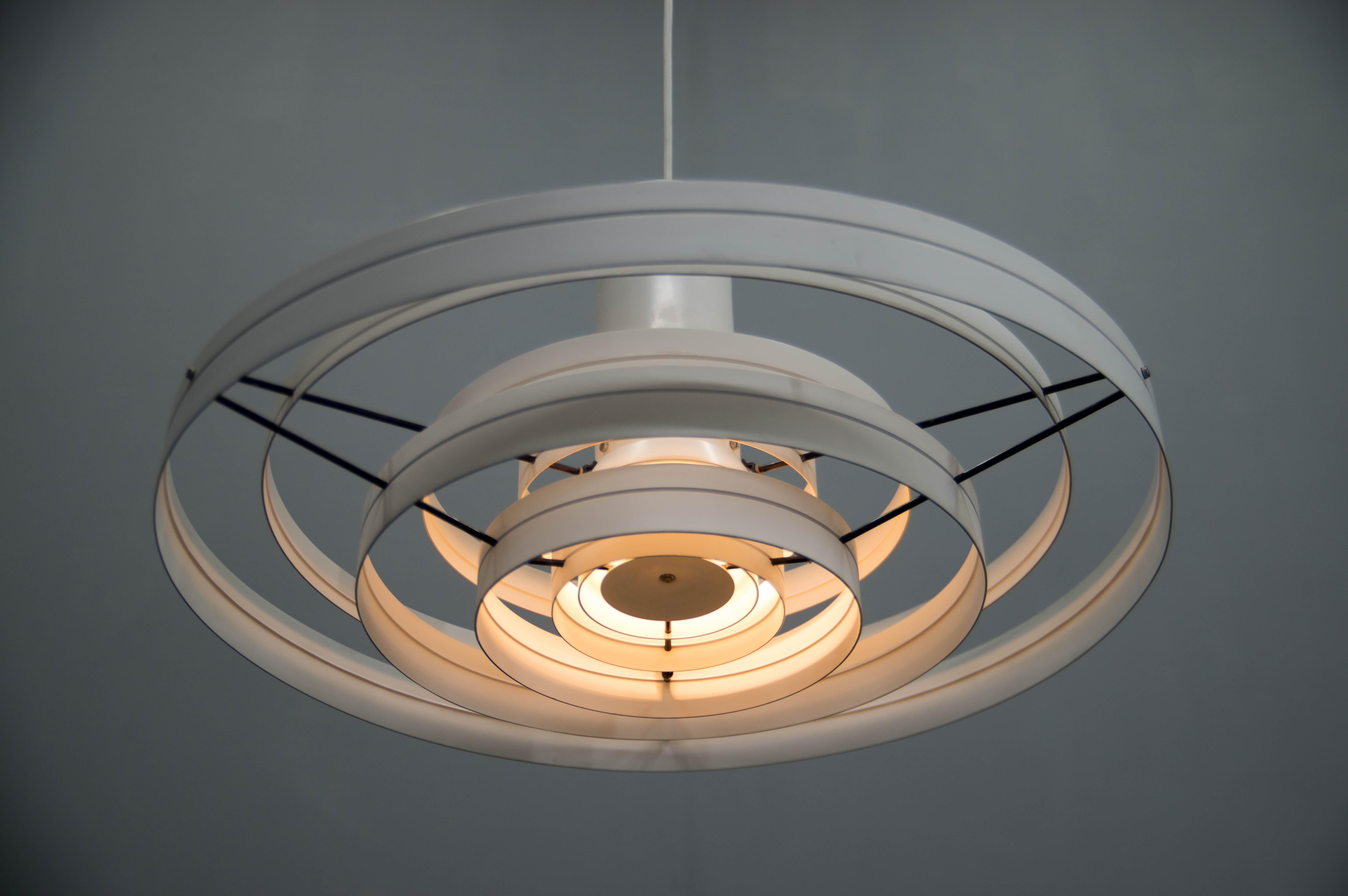 Scandinavian Modern Sophus Frandsen Fibonacci Pendant Lamp for Fog & Morup, Denmark, 1960s For Sale
