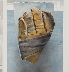 "The Gloves Left Behind, 33 of 138" (2019) By Sophy Brown, Mixed-Media Collage