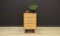 Sorø Chest of Drawers Vintage Danish Design 1970s Laminate