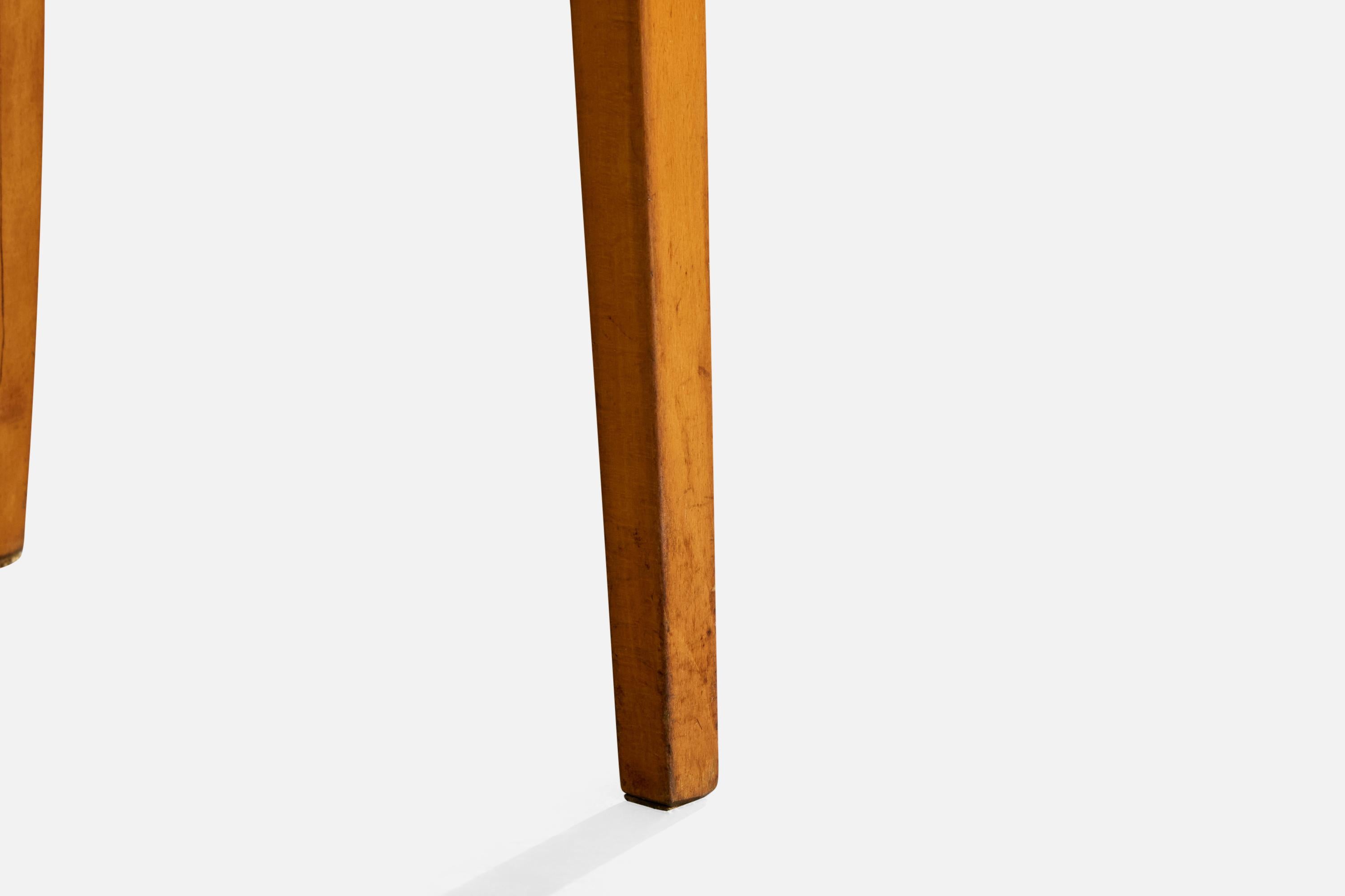 Sorø Stolefabrik, Dining Room Chairs, Birch, Denmark, 1950s en vente 7