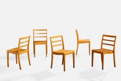 Sorø Stolefabrik, Dining Room Chairs, Birch, Denmark, 1950s