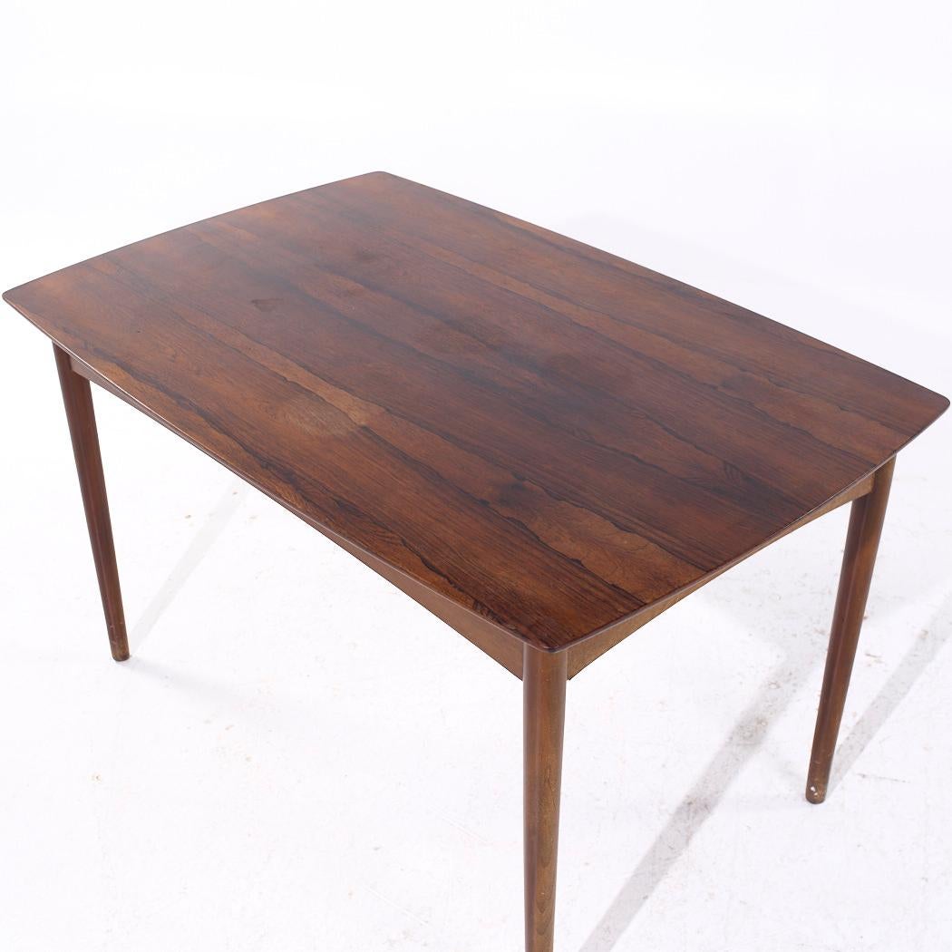 Sorø Stolefabrik Table de salle à manger extensible en palissandre danois du milieu du siècle en vente 3