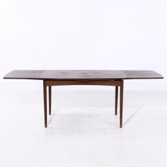 Sorø Stolefabrik Mid Century Danish Rosewood Hidden Leaf Expanding Dining Table