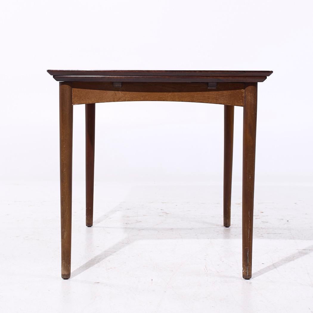 Sorø Stolefabrik Table de salle à manger extensible en palissandre danois du milieu du siècle en vente 1